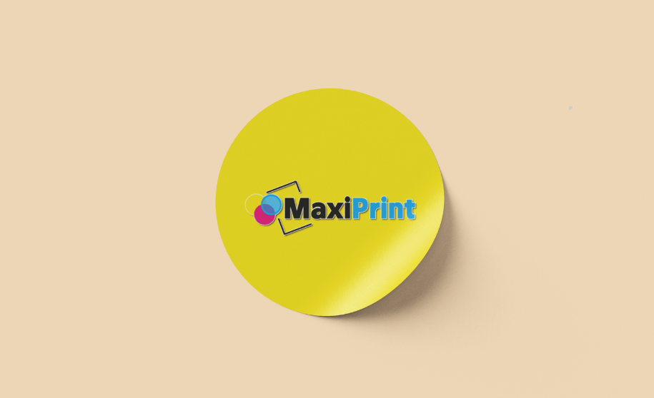 Impression sur stickers personnalisé service image by maxiPrint