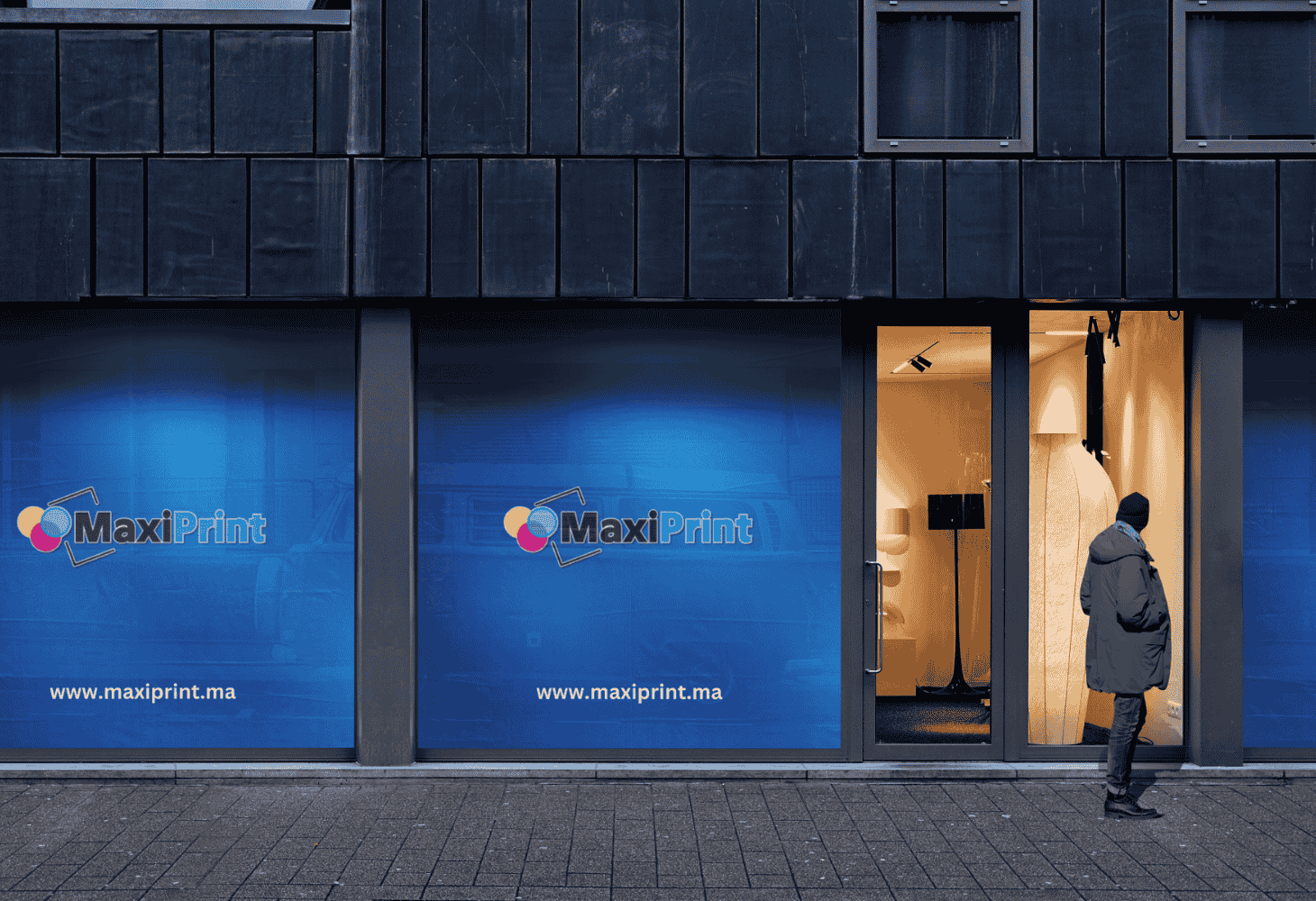 image of one way service provided by MaxiPrint