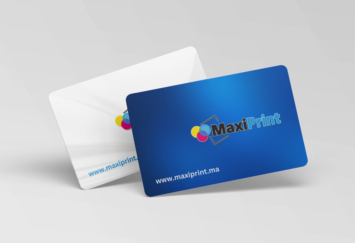 image of pvc cards service provided by MaxiPrint